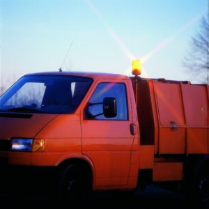 Halogen-Rotating Beacon - KL 700 - 12V - yellow (amber)