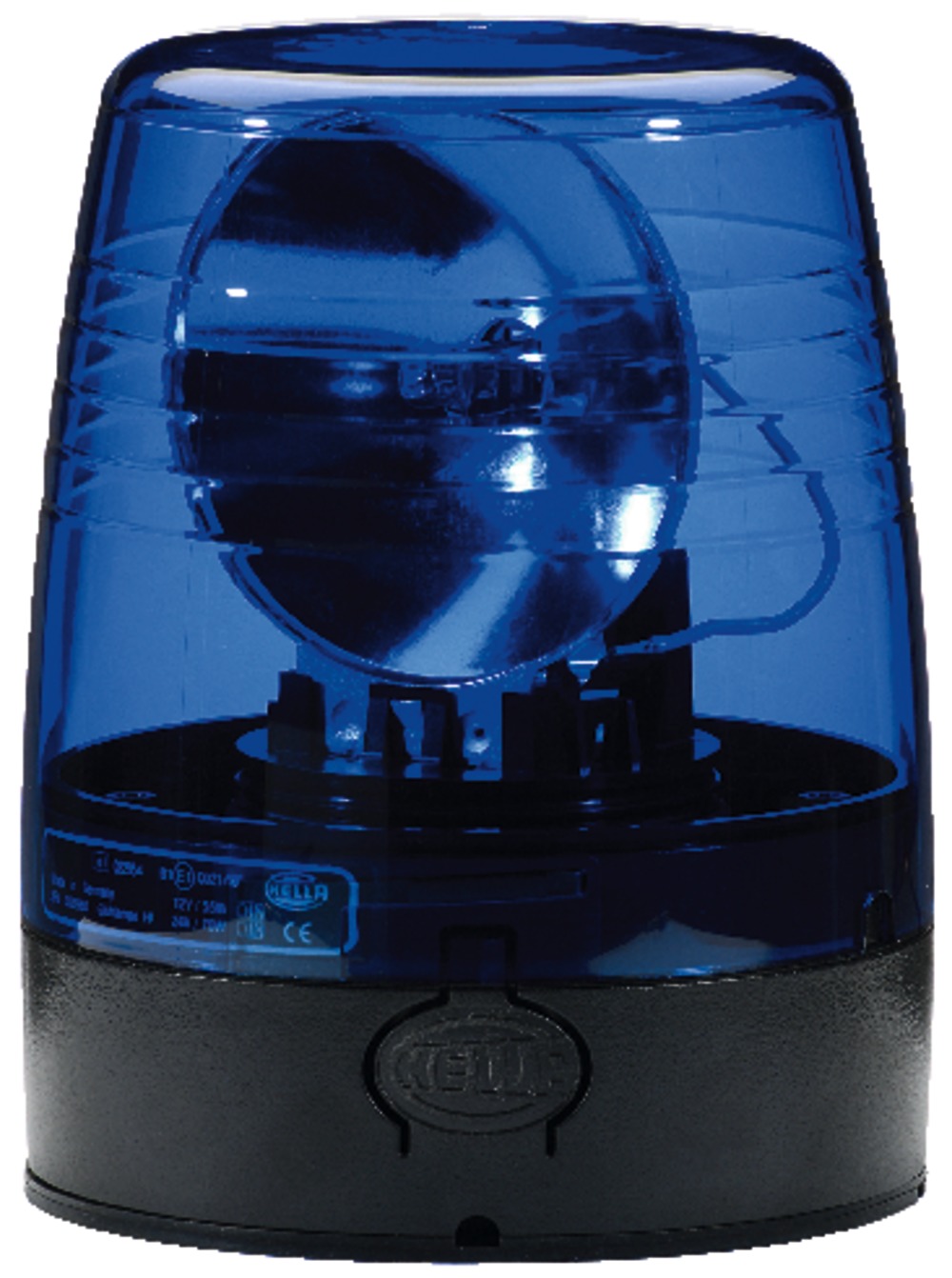 Halogen-Rotating Beacon - KL JuniorPlus - 12V - Blue