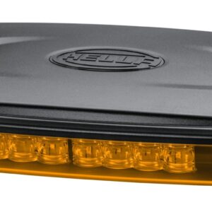 LED-Warning Light - Mini Lightbar - 12/24V - yellow (amber)