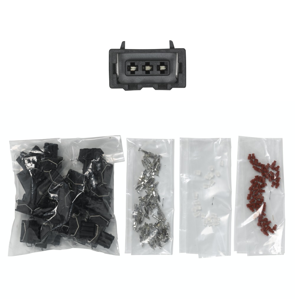 Plug Housing - 3-pin connector - Quantity: 20 - Image 2