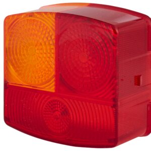 Lens, tail light assembly - Halogen - left