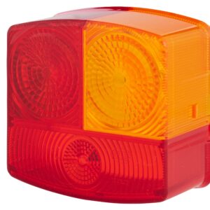 Lens, tail light assembly - Halogen - right - for e.g. DEUTZ-FAHR