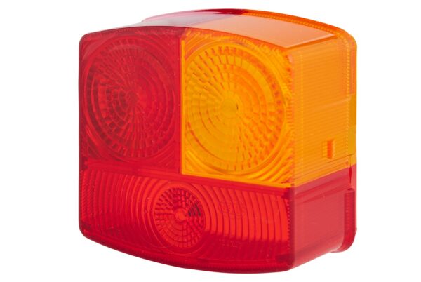 Lens, tail light assembly - Halogen - right - for e.g. DEUTZ-FAHR