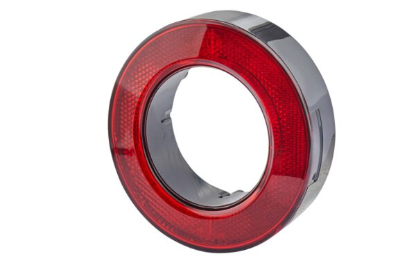 Reflector - Lens Colour: Red - Ring Form - Bolted