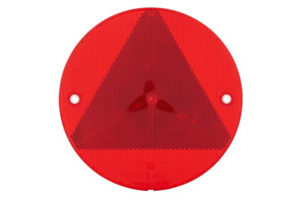 Reflector - Lens Colour: Red - round - Bolted/mounting (image 2)