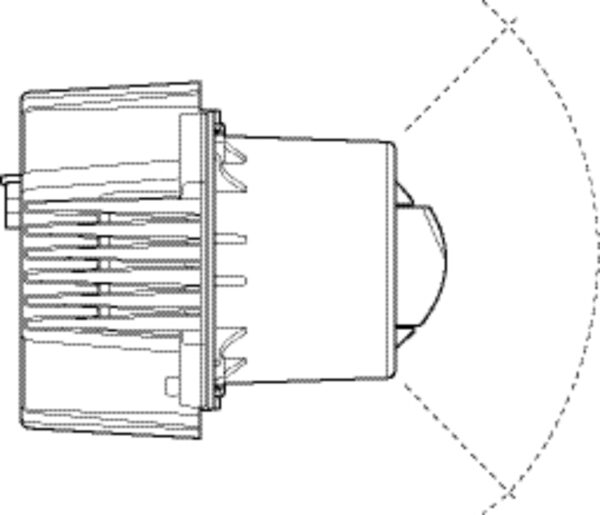 Asymmetric/DE/LED-Insert, headlight - 90mm Essential L4565 - 24/12V (image 5)