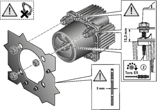 DE/LED-Insert, headlight - 90mm Essential L4565 - 24/12V (image 4)