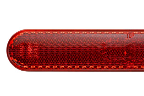 Reflector - Lens Colour: Red - oval - Glued/mounting (image 5)
