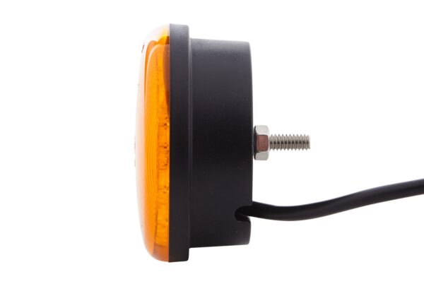 LED-Warning Light - Multi F 83mm - 12/24V - yellow (amber) (image 3)