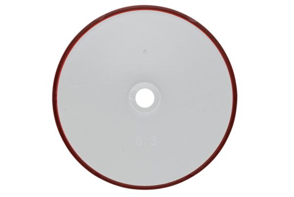 Reflector - Lens Colour: Red - round - Bolted/mounting (image 4)