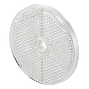 Reflector - Lens Colour: White - round - Bolted/mounting