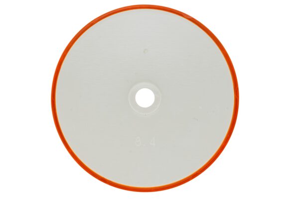 Reflector - Lens Colour: Yellow - round - Bolted/mounting (image 4)