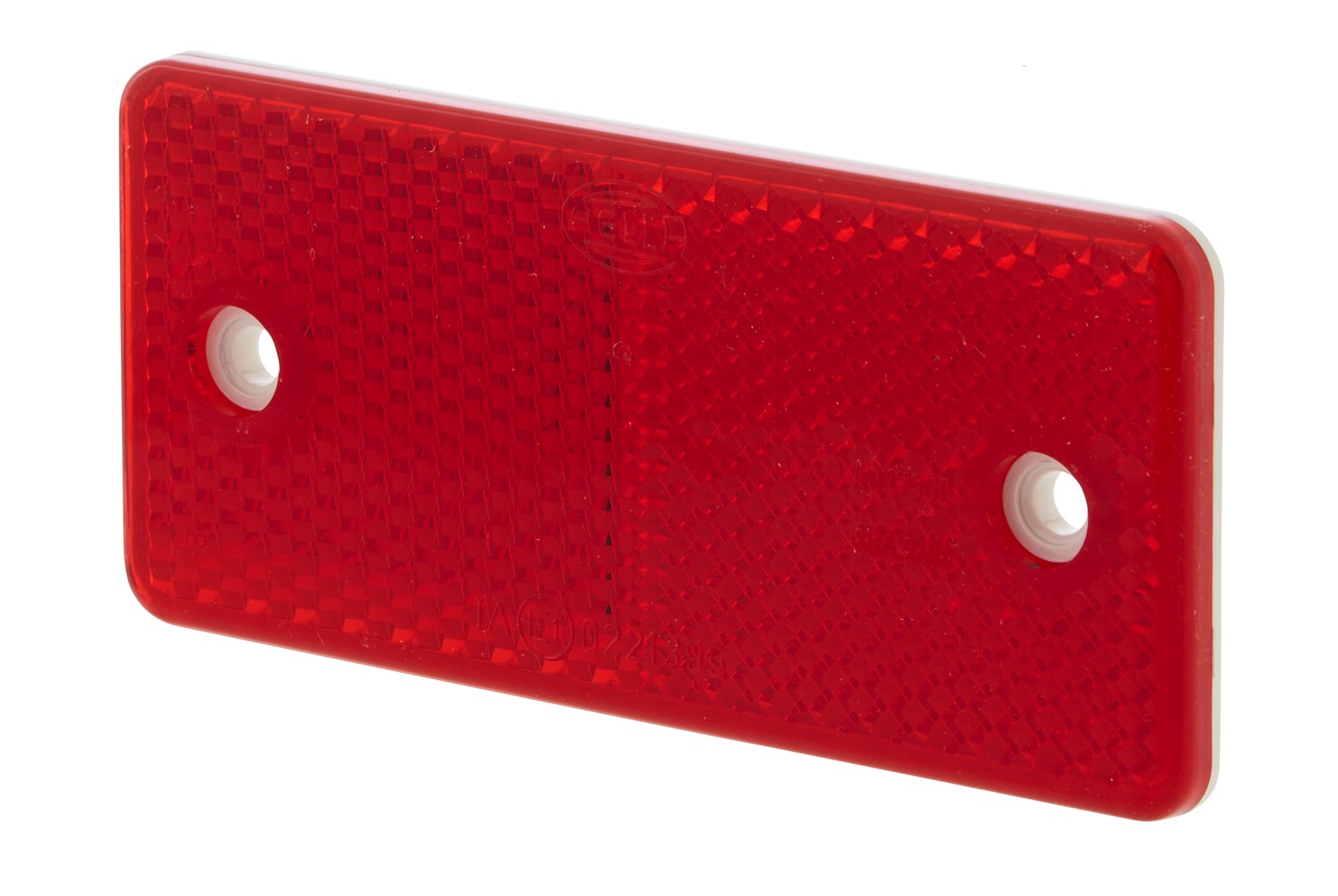Reflector - Lens Colour: red - rectangular - Bolted/mounting