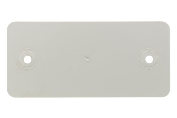 Reflector - Lens Colour: White - rectangular - Bolted/mounting (image 4)