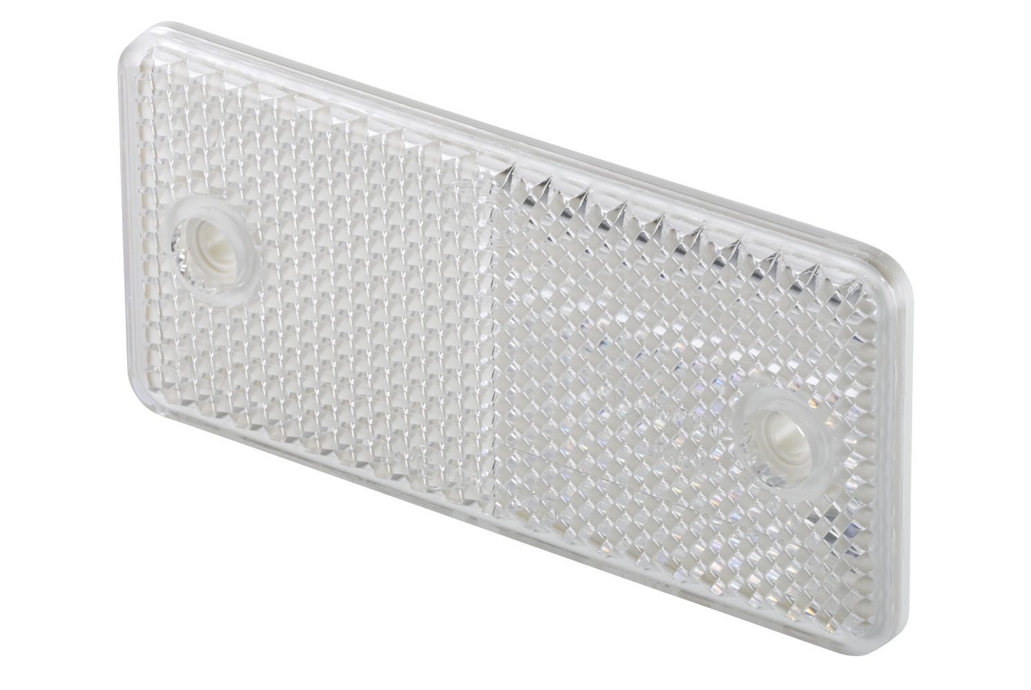 Reflector - Lens Colour: White - rectangular - Bolted/mounting