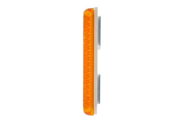 Reflector - Lens Colour: Yellow - rectangular - Glued/mounting (image 3)