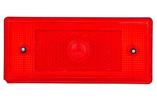 Reflector - Lens Colour: Red - rectangular - Screw Connection/mounting (image 4)