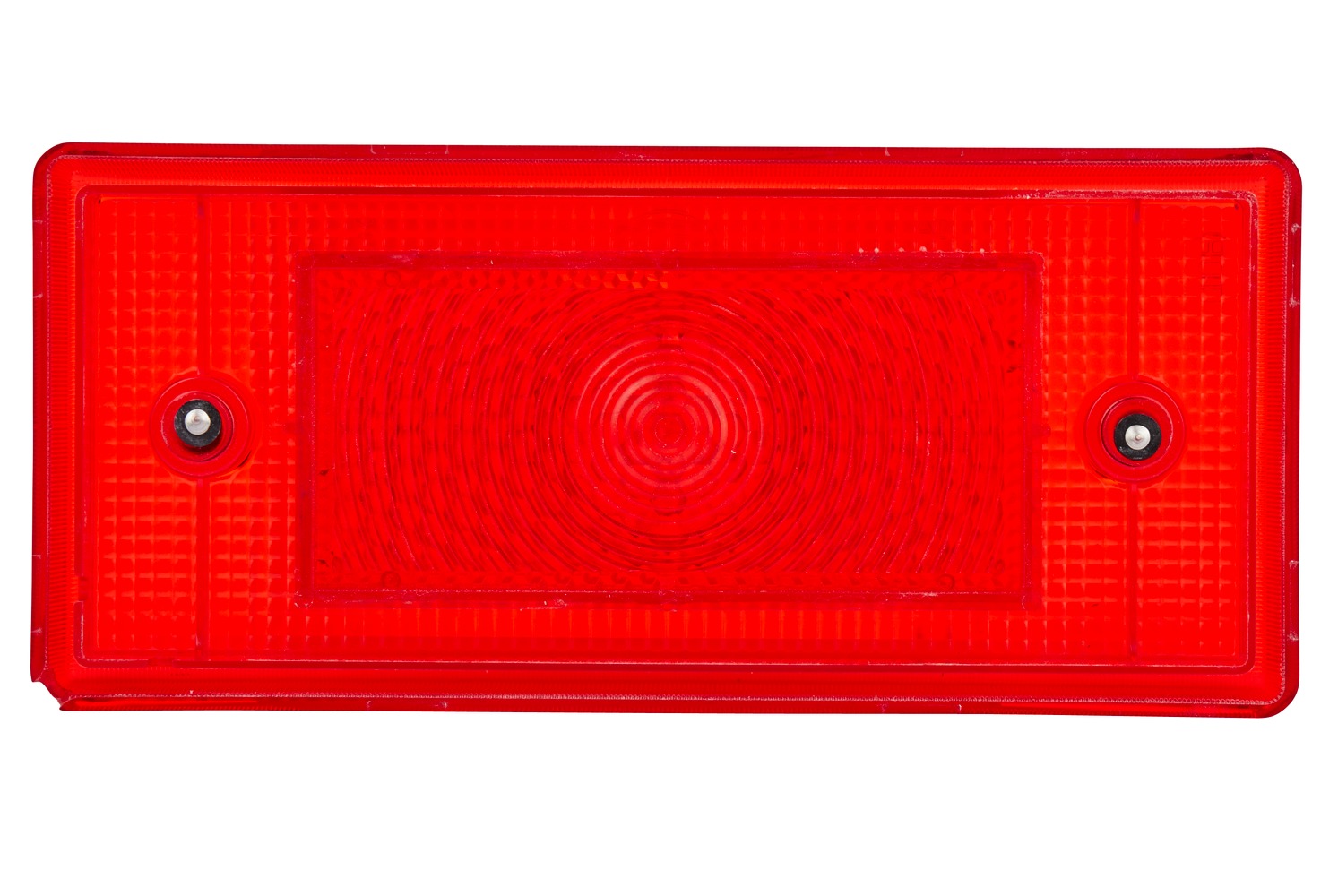 Reflector - Lens Colour: Red - rectangular - Screw Connection/mounting - Image 4