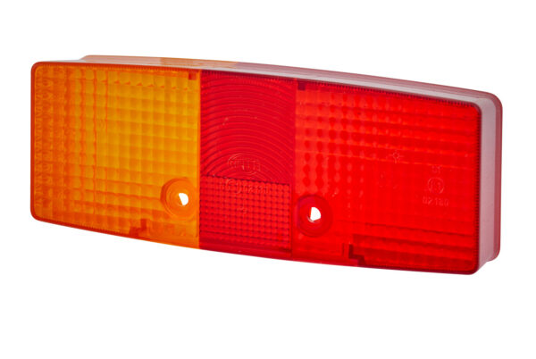 Lens, tail light assembly - Halogen - left - for e.g. Fendt