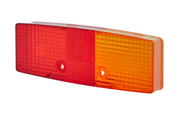 Lens, tail light assembly - Halogen - right - for e.g. Fendt