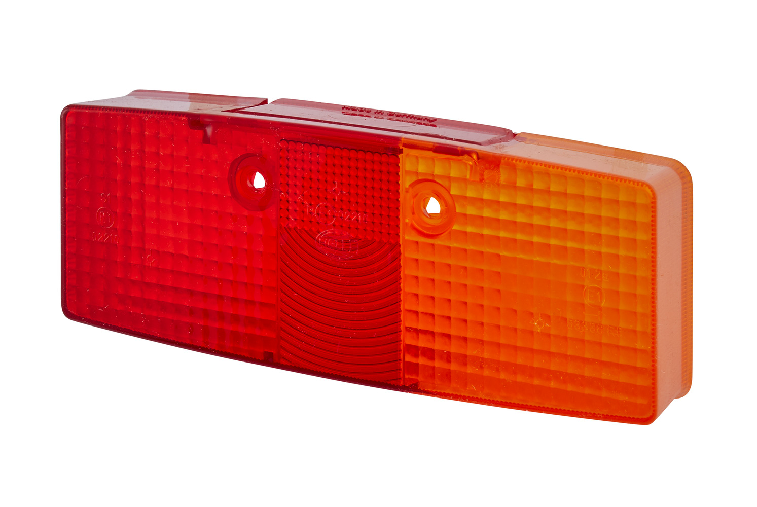 Lens, tail light assembly - Halogen - right - for e.g. DEUTZ-FAHR