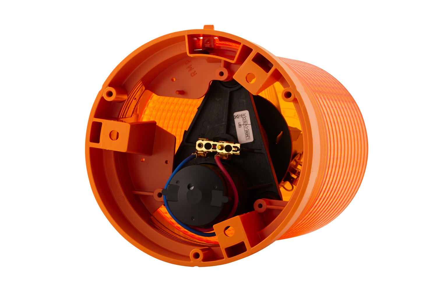 Halogen-Rotating Beacon - KL 710 - 24V - yellow (amber) - Image 3