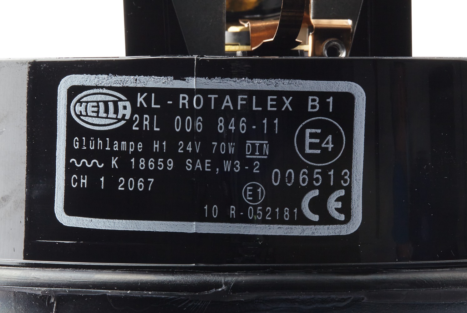 Halogen-Rotating Beacon - KL Rotaflex - 24V - Blue - Image 5