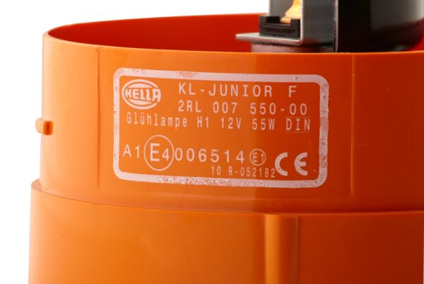 Halogen-Rotating Beacon - KL Junior - 12V - yellow (amber) (image 5)