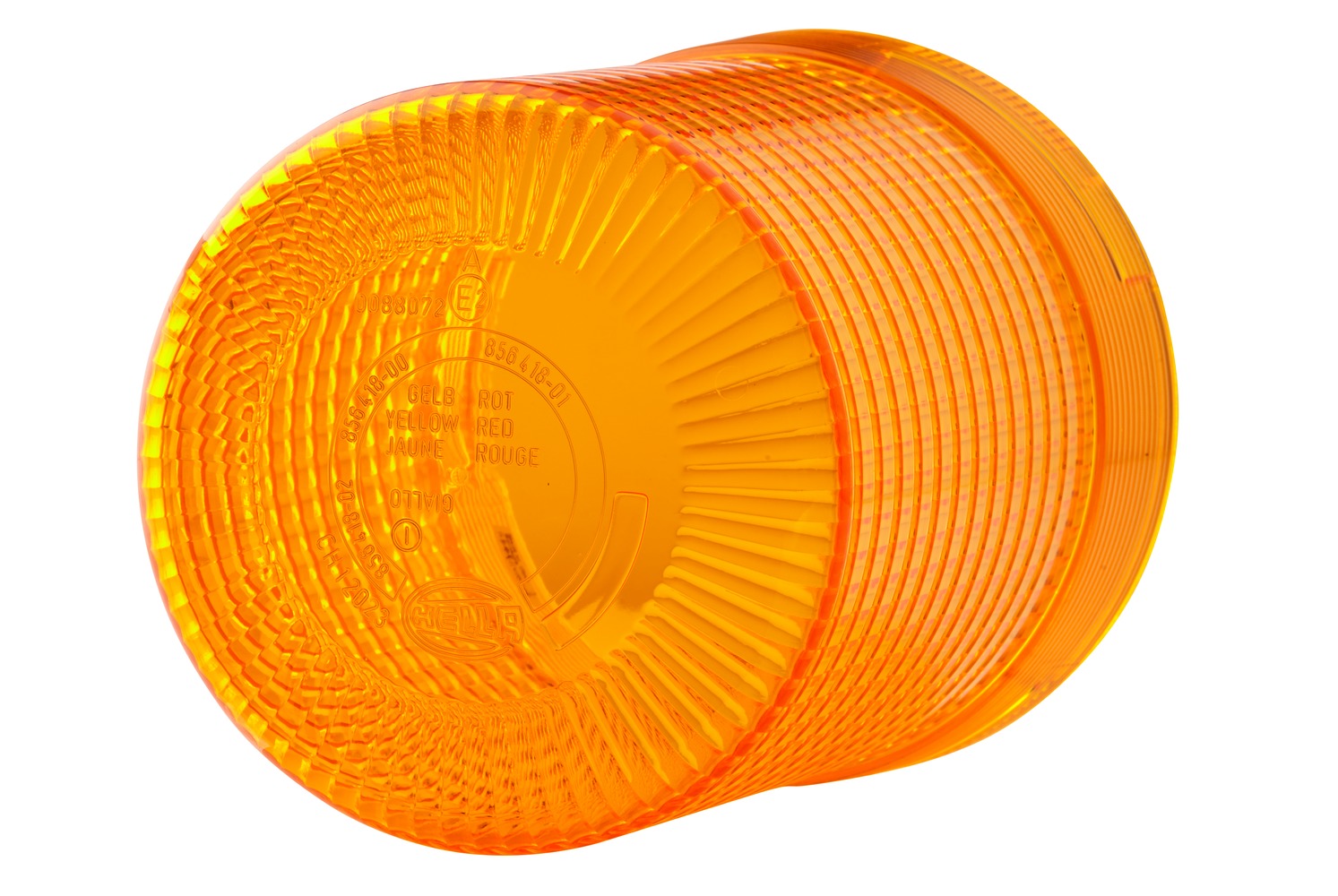 Lens, rotating beacon - yellow (amber) - Image 3