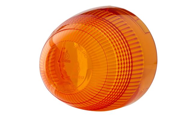Lens, rotating beacon - yellow (amber) (image 3)