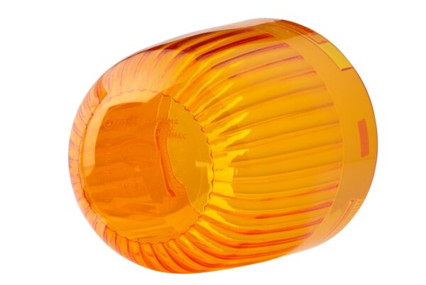 Lens, rotating beacon - yellow (amber) (image 3)