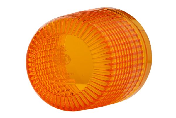 Lens, rotating beacon - yellow (amber) (image 3)