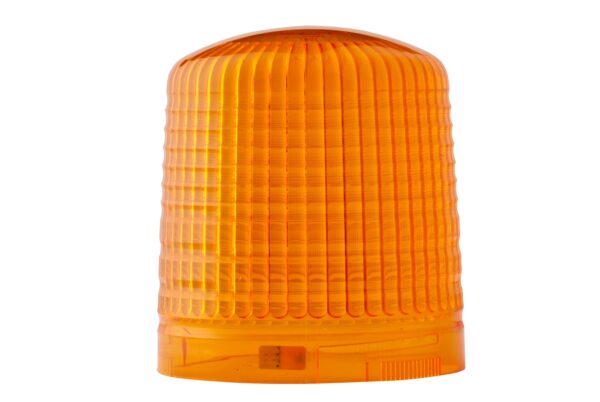 Lens, rotating beacon - yellow (amber) (image 2)