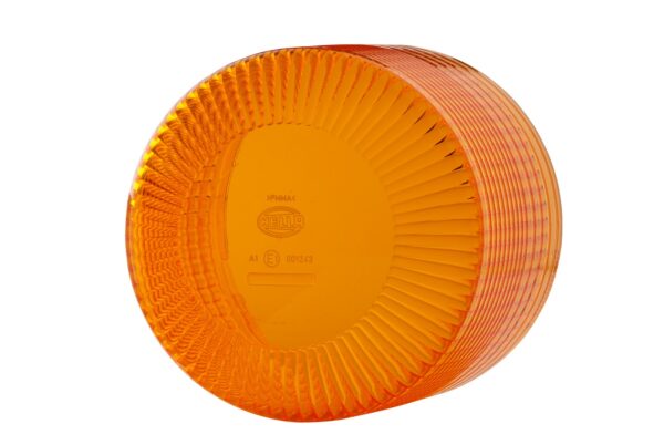 Lens, rotating beacon - yellow (amber) (image 3)
