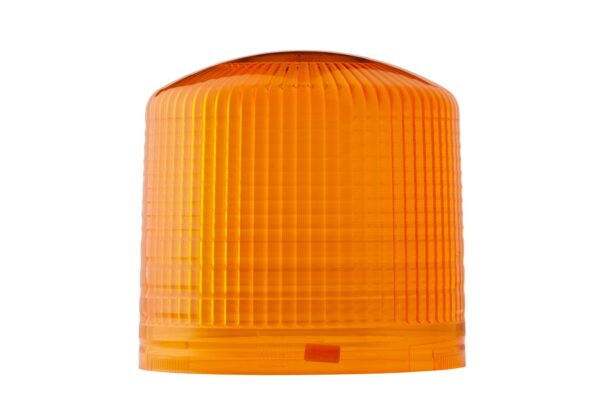 Lens, rotating beacon - yellow (amber) (image 2)