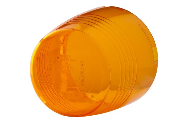 Lens, rotating beacon - yellow (amber) (image 3)