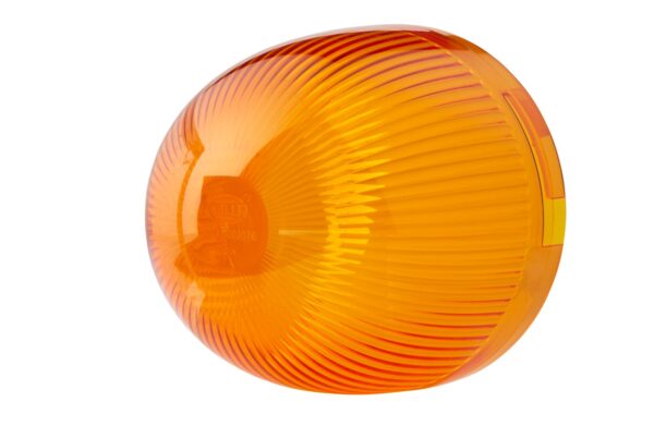 Lens, rotating beacon - yellow (amber) (image 3)