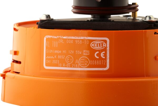 Halogen-Rotating Beacon - KL 700 - 12V - yellow (amber) (image 3)