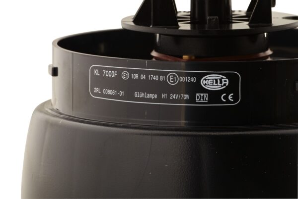 Halogen-Rotating Beacon - KL 7000 - 24V - Blue (image 5)