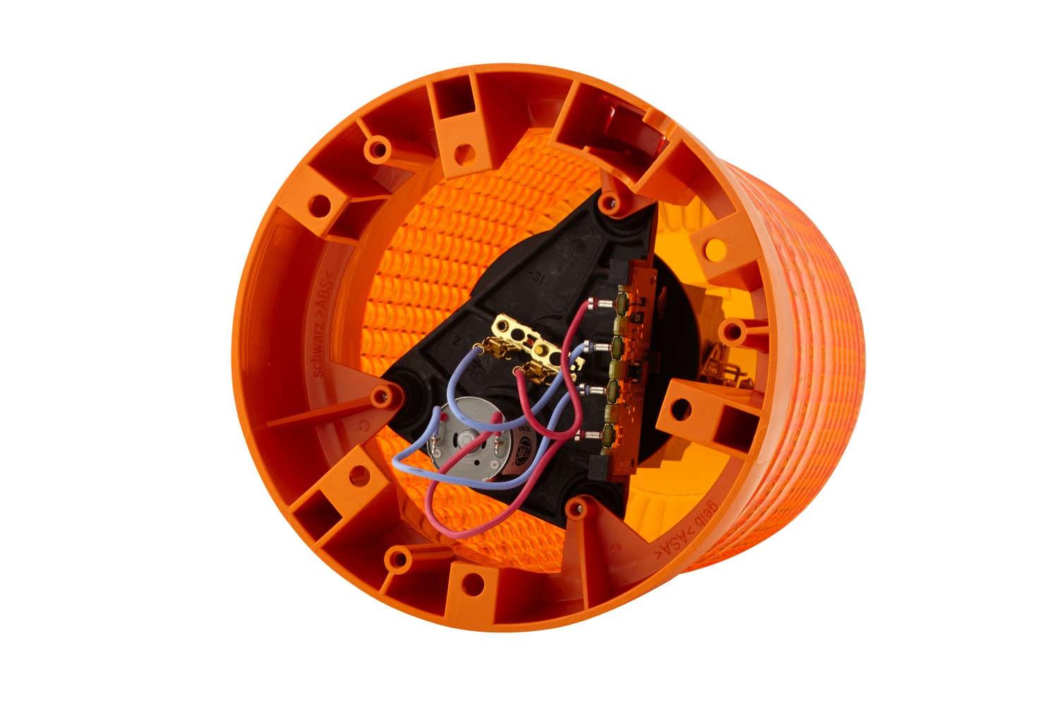 Halogen-Rotating Beacon - KL 7000 - 12V - yellow (amber) - Image 3