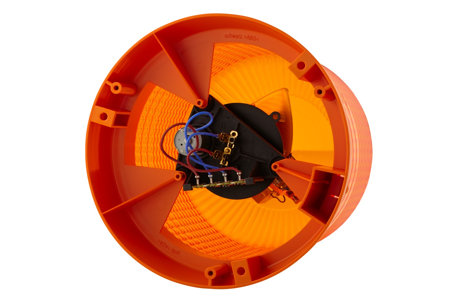 Halogen-Rotating Beacon - KL 8000 - 12V - yellow (amber) - Image 3