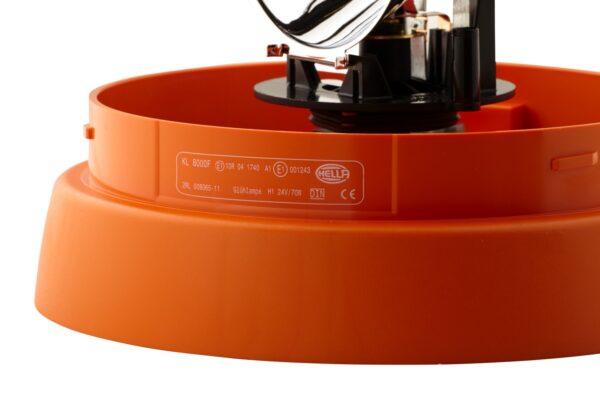 Halogen-Rotating Beacon - KL 8000 - 24V - yellow (amber) (image 5)