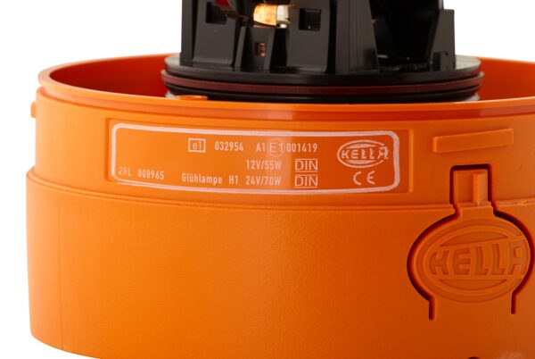 Halogen-Rotating Beacon - KL JuniorPlus - 24V - yellow (amber) (image 5)