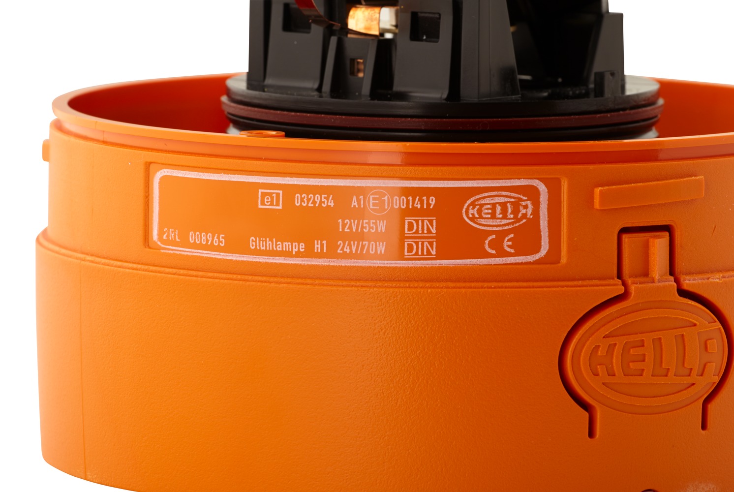 Halogen-Rotating Beacon - KL JuniorPlus - 24V - yellow (amber) - Image 5