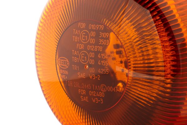 LED-Rotating Beacon - RotaLED - 12/24V - yellow (amber) (image 5)