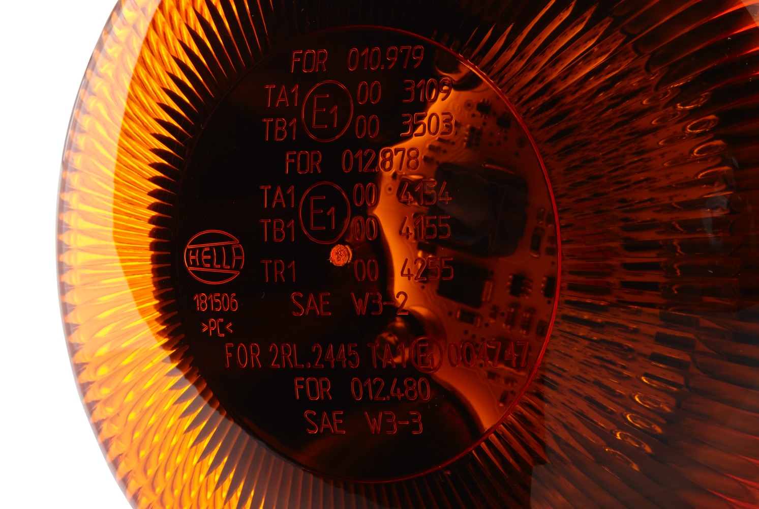 LED-Rotating Beacon - RotaLED - 12/24V - yellow (amber) - Image 5