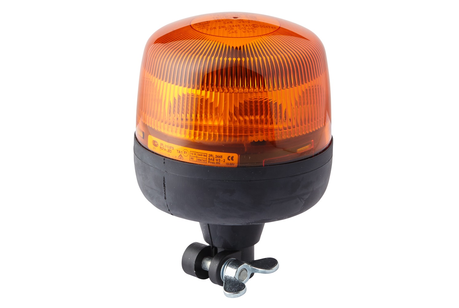 LED-Rotating Beacon - RotaLED - 12/24V - yellow (amber)