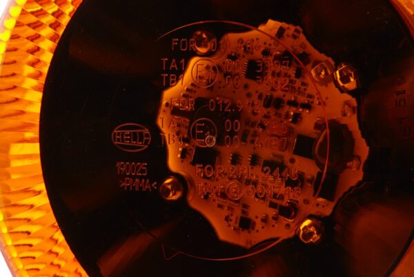 LED-Rotating Beacon - KL 7000 - 12/24V - yellow (amber) (image 5)