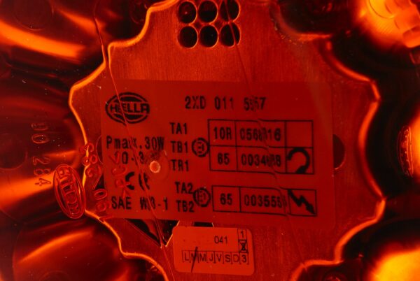 LED-Strobe-type Beacon - K-LED 2.0 R - 12/24V - yellow (amber) (image 5)
