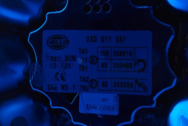 LED-Strobe-type Beacon - K-LED 2.0 R - 12/24V - Blue (image 5)